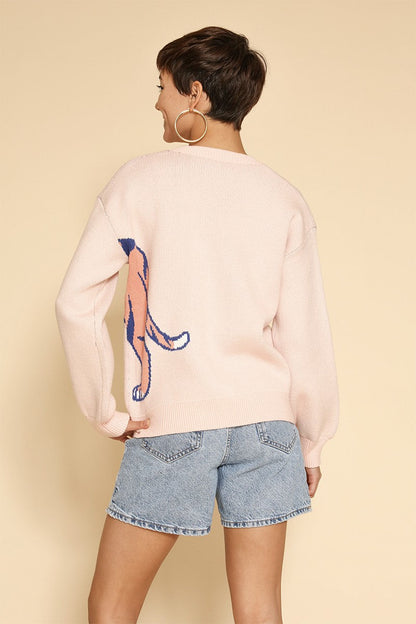 Tiger Knit Sweater