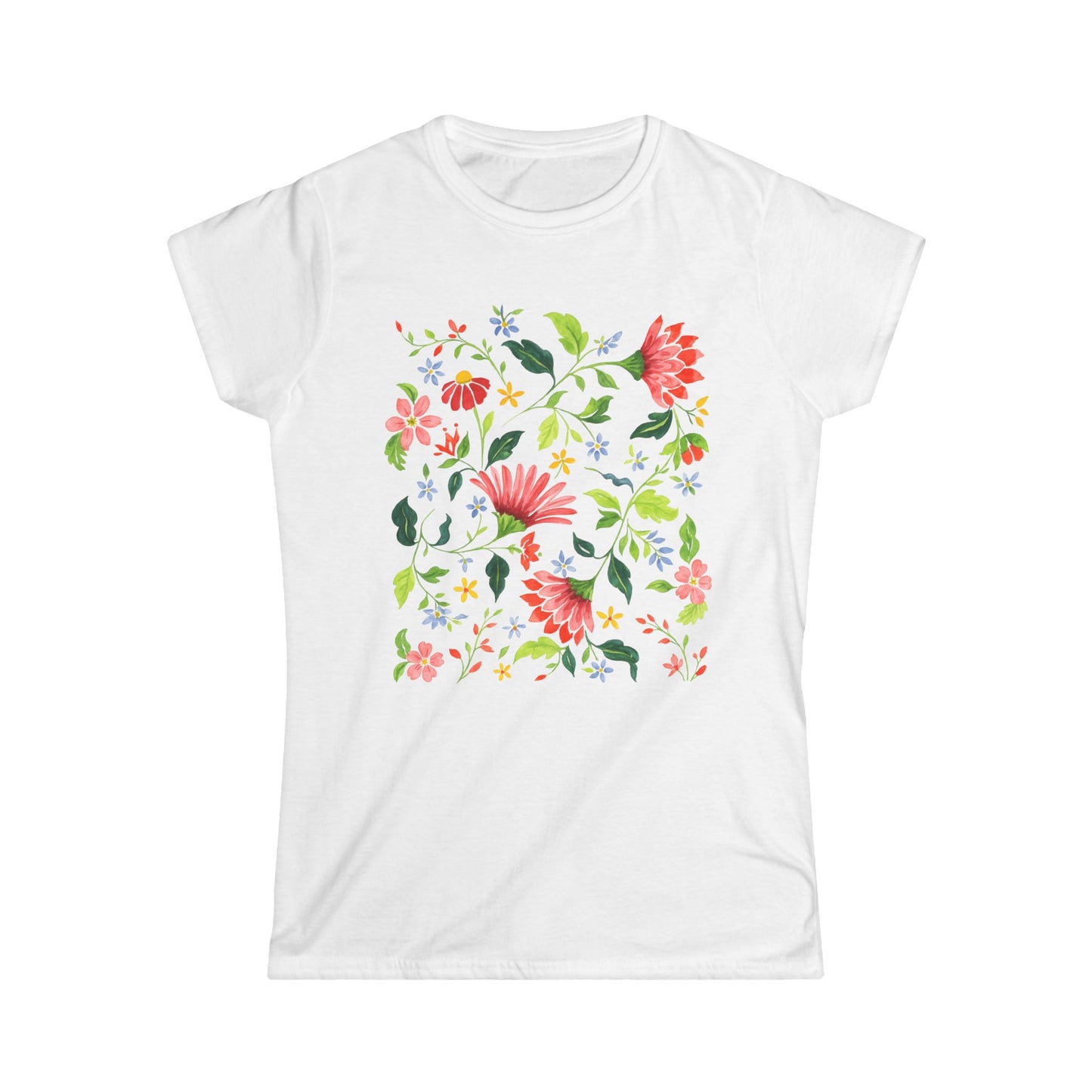 Botanical Bliss - Women's Softstyle Tee