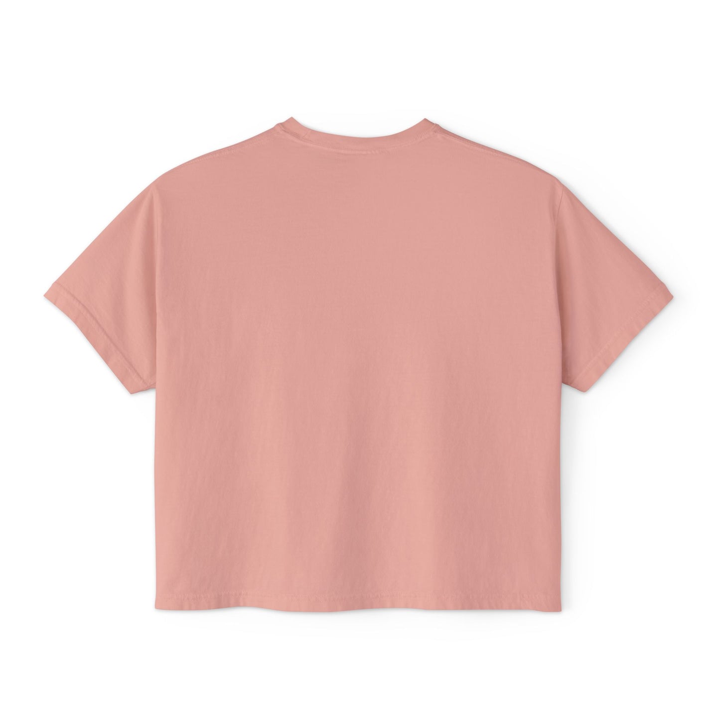 Nantucket Flower Market - Comfort Colors Boxy Cropped Tee