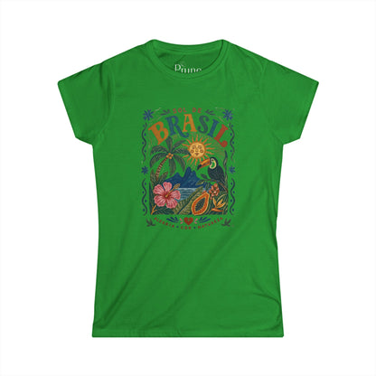 Brazil - Women's Cut Fitted Tee