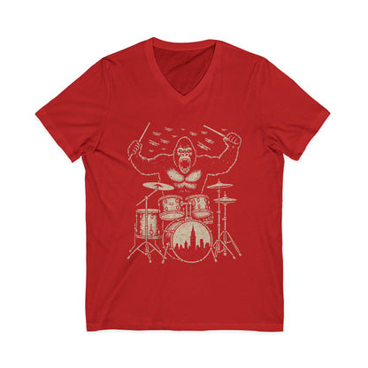 King Kong's Drum Solo  - Short Sleeve V Neck