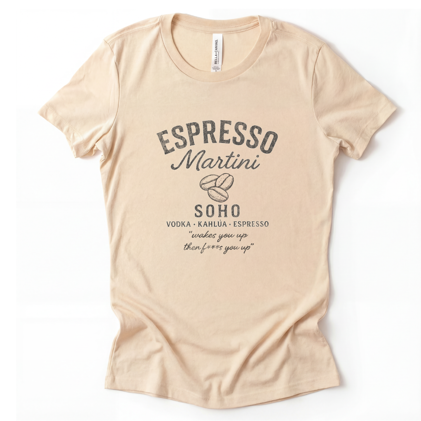 Espresso Martini  — Women's Cut Fitted Tee
