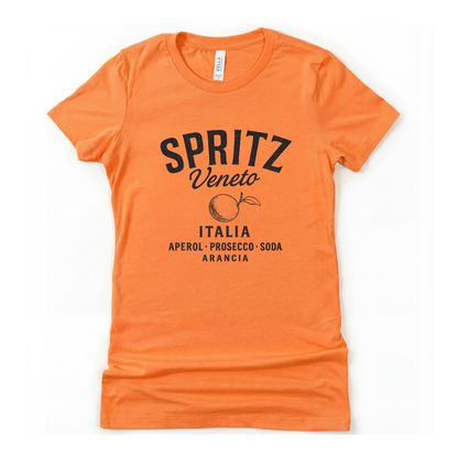 Spritz Vintage Print — Women's Cut Fitted Tee