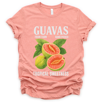 Guavas Tropical Sweetness Tee - Bella Canvas Super Soft T Shirt