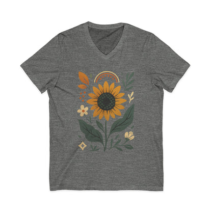 Sunflower - Short Sleeve V Neck