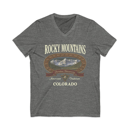Rocky Mountains - Short Sleeve V Neck