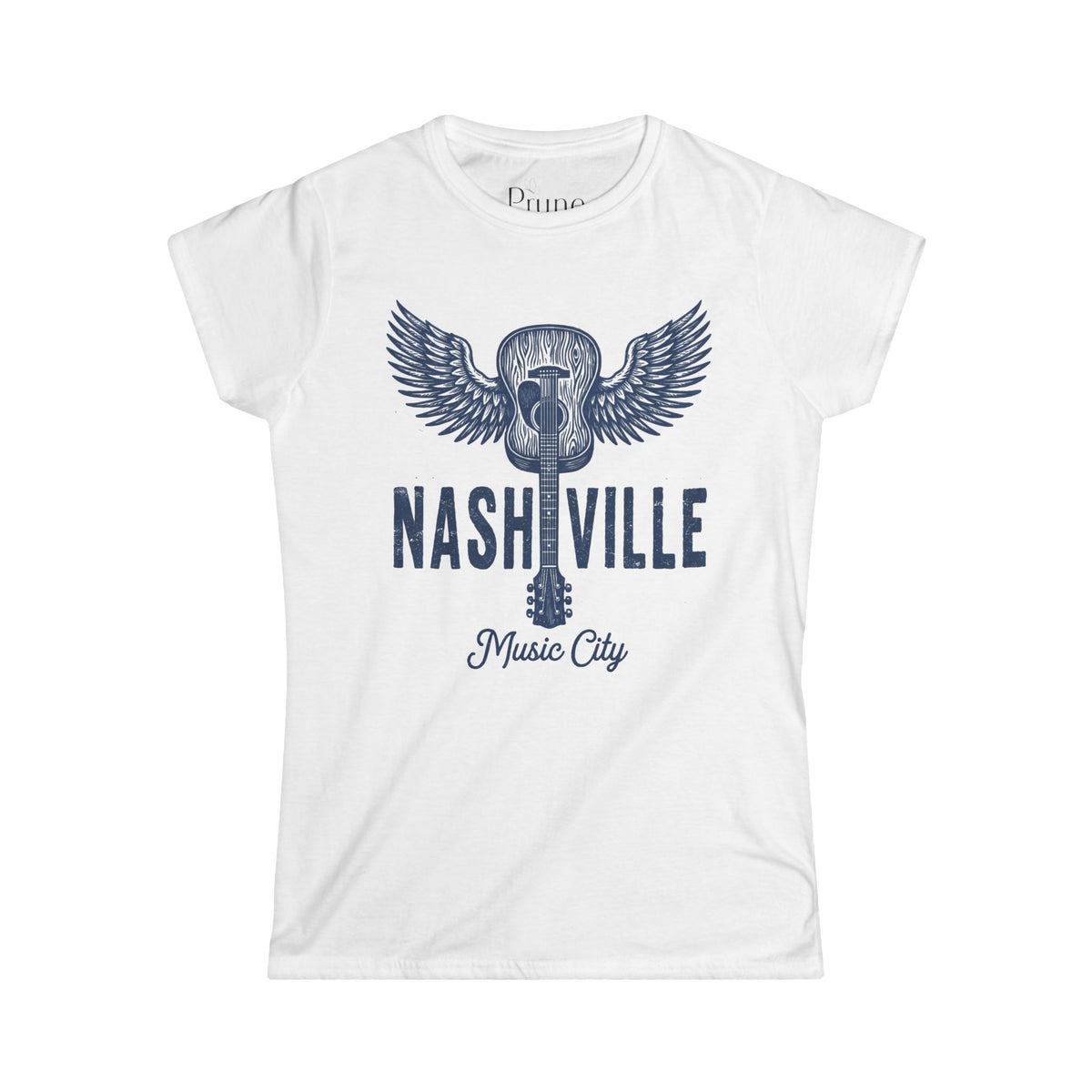 Nashville Music City  - Women's Cut Fitted Tee