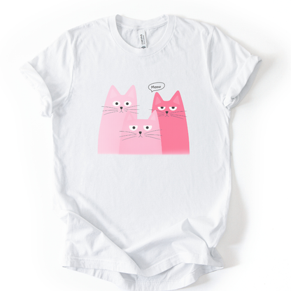 Meow - Bella Canvas Super Soft Fitted T Shirt