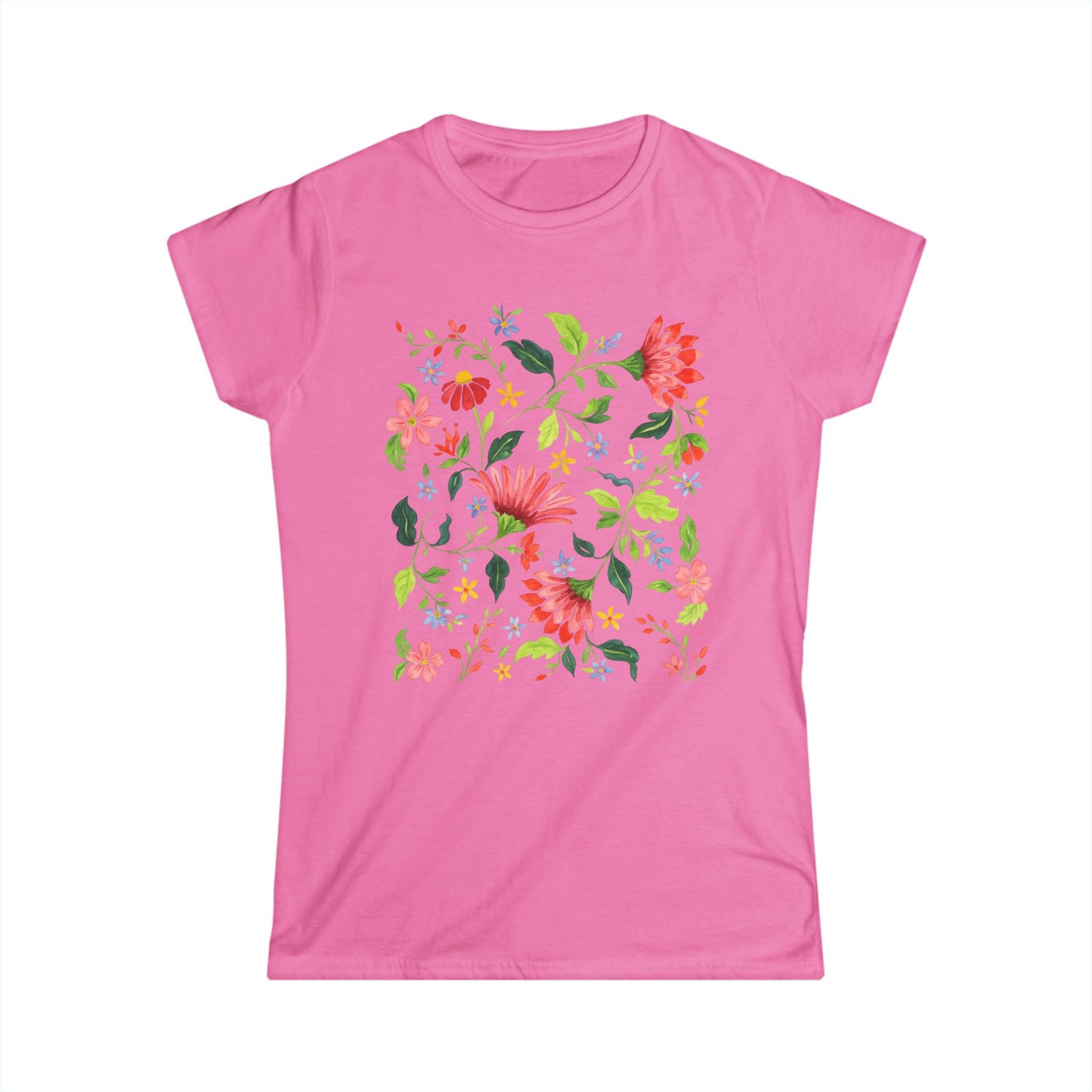 Botanical Bliss - Women's Softstyle Tee