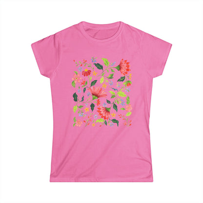 Botanical Bliss - Women's Softstyle Tee