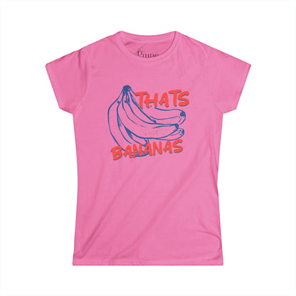 Thats Bananas - Women's Cut Fitted Tee
