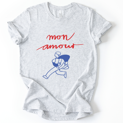 Mon Amour - Bella Canvas Super Soft Fitted T Shirt