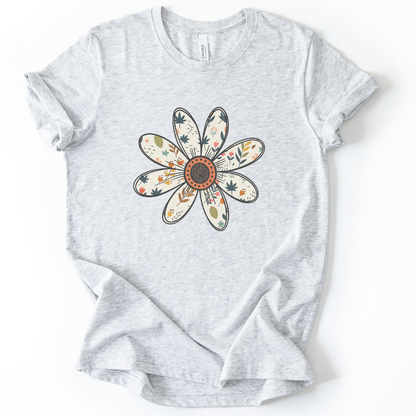 Daisy Doodle - Bella Canvas Super Soft Fitted T Shirt