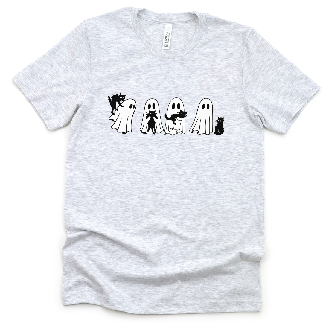Scaredy Cats- Bella Canvas Super Soft Fitted T Shirt
