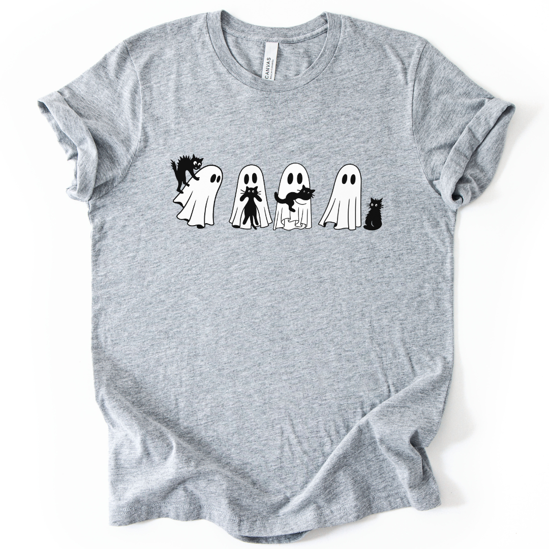Scaredy Cats- Bella Canvas Super Soft Fitted T Shirt