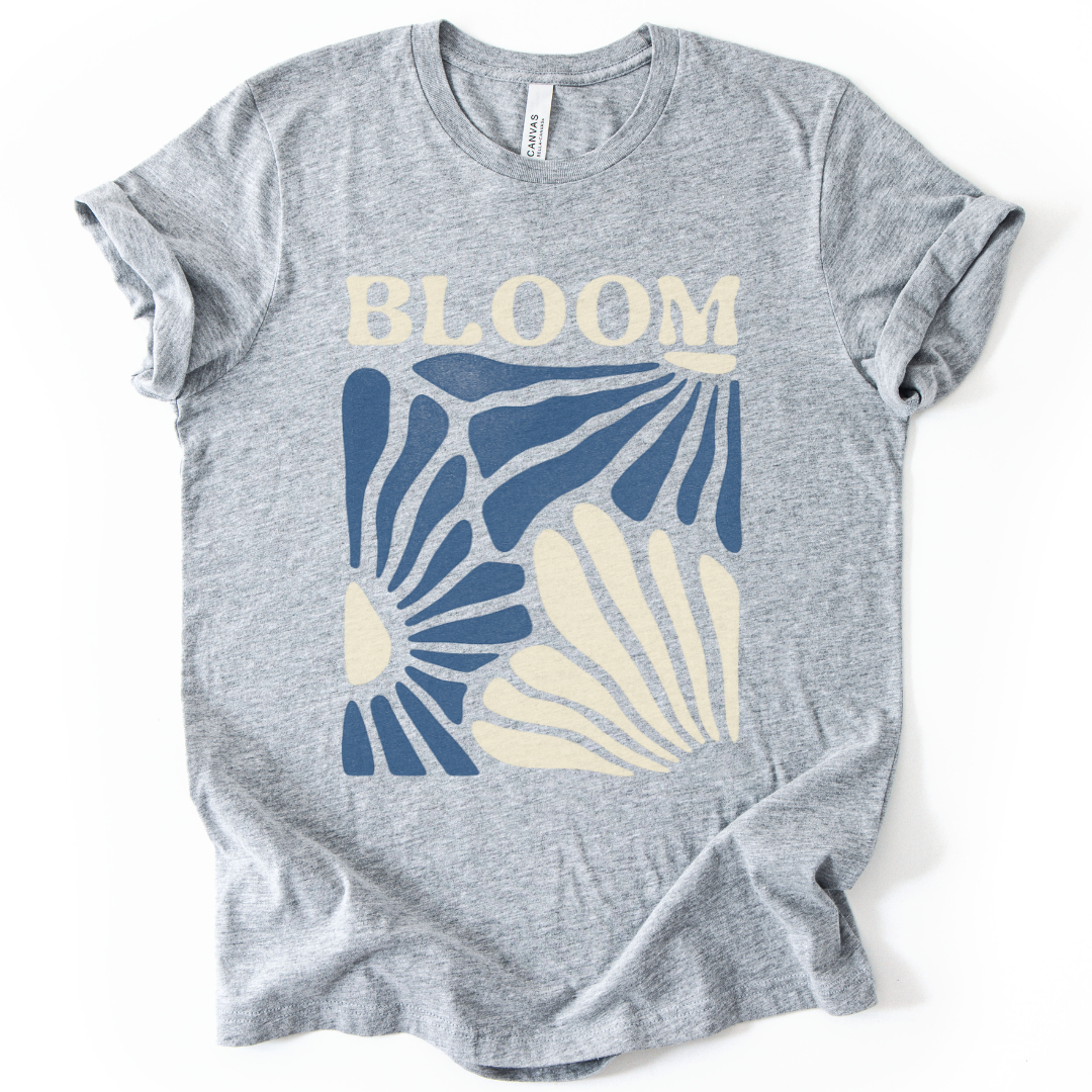 Bloom - Bella Canvas Super Soft Fitted T Shirt