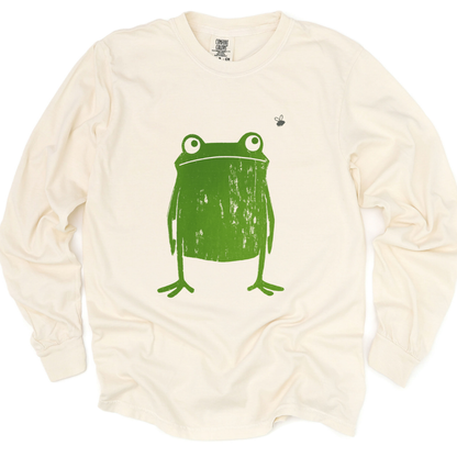Frog - Comfort Colors Premium Long Sleeve T Shirt