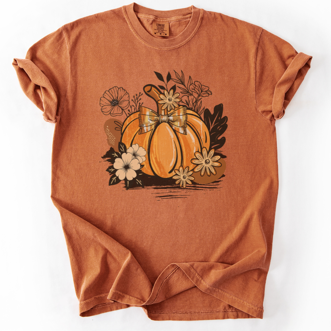 Prune & Wild Pumpkin -  Comfort Colors Relaxed Fit Premium T Shirt