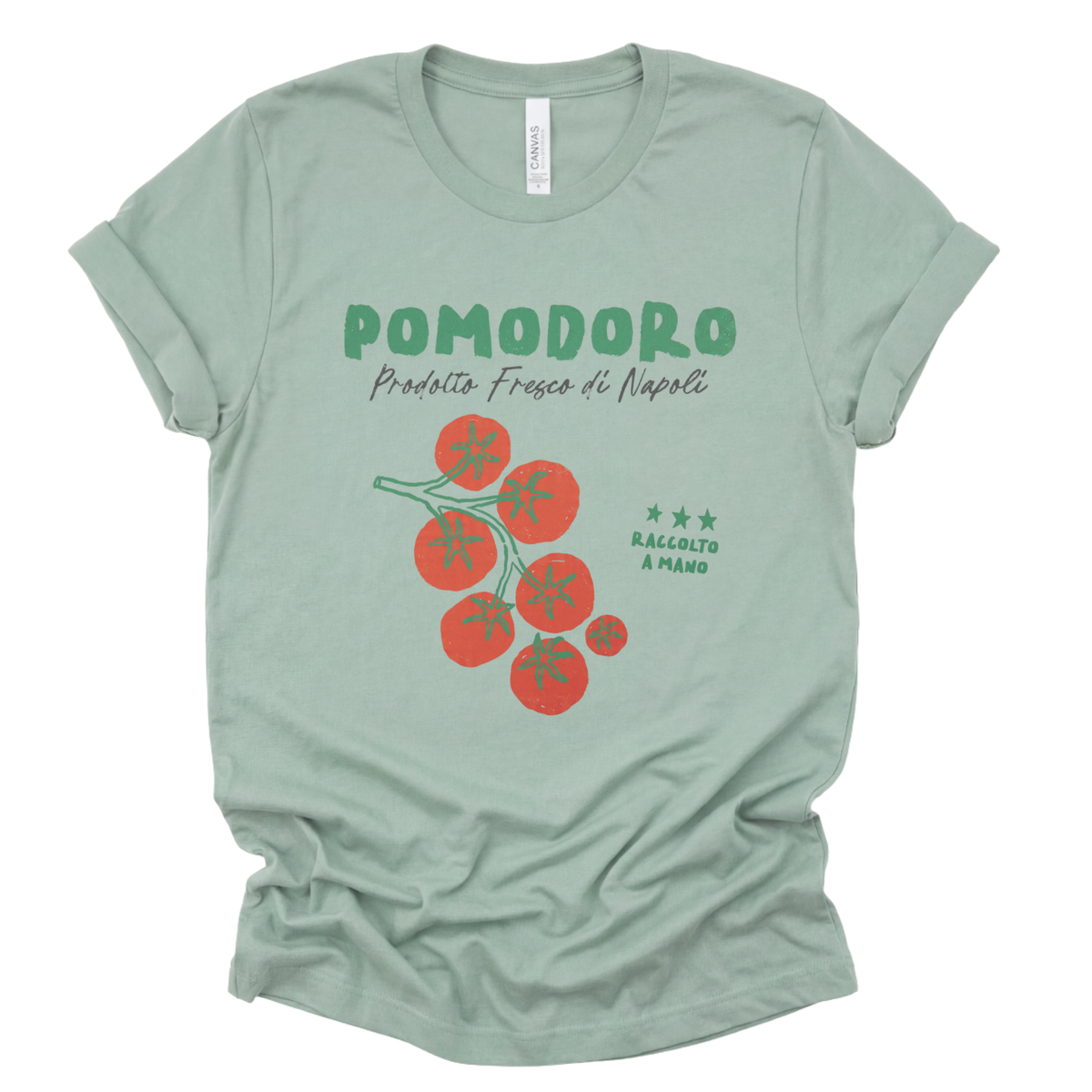 Pomodoro - Bella Canvas Super Soft Straight Cut T Shirt