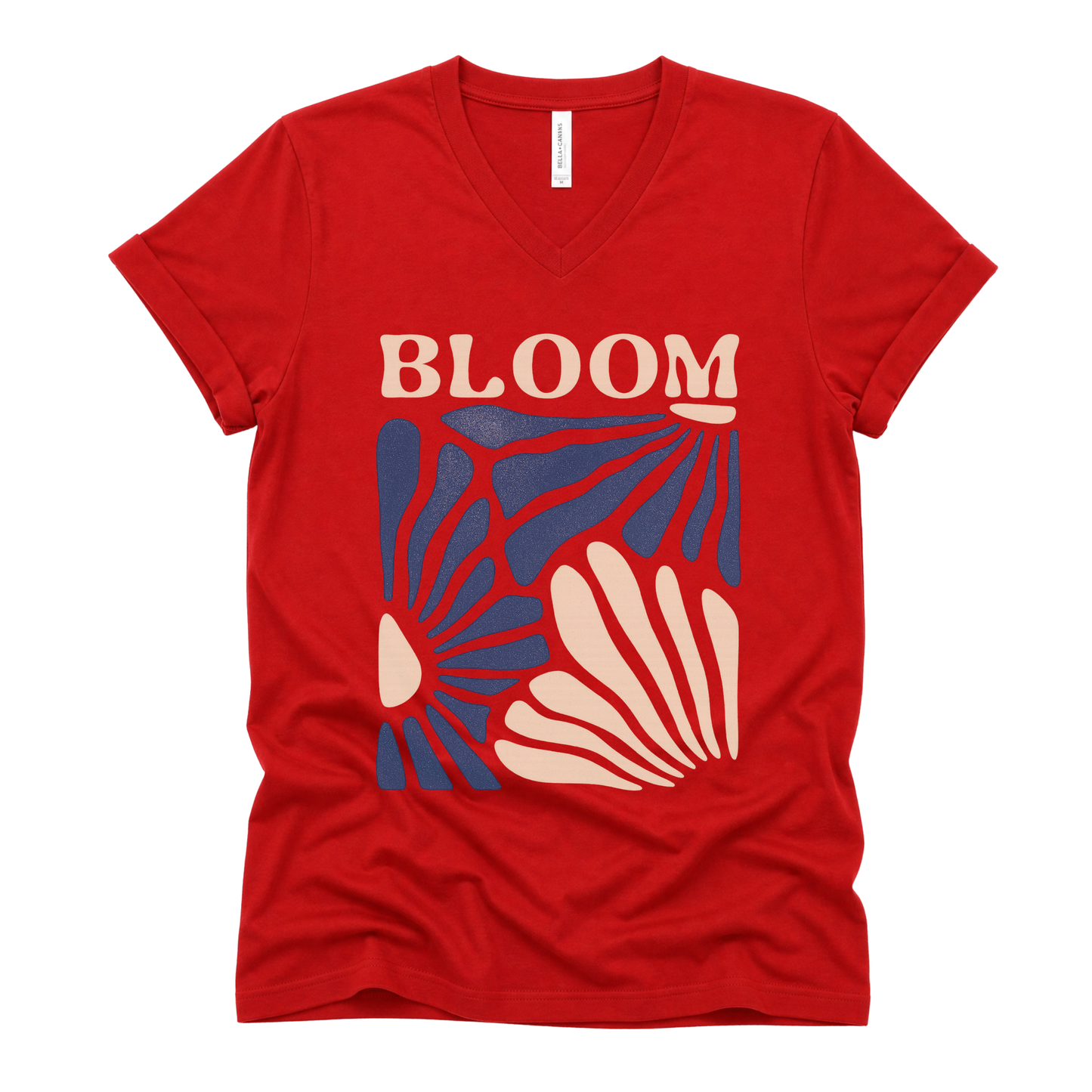 Bloom - Short Sleeve V-Neck Tee