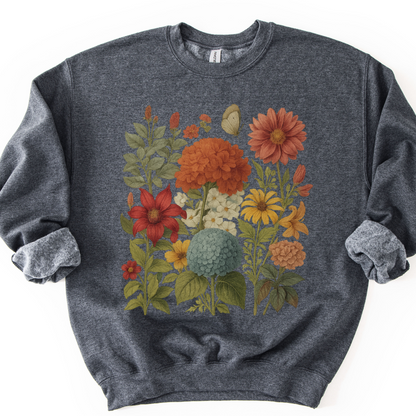 Hydrangea Bloom -  Gildan Crewneck Sweatshirt