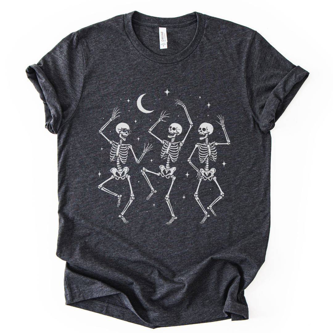 Midnight Bones & Boogie- Bella Canvas Super Soft Fitted T Shirt