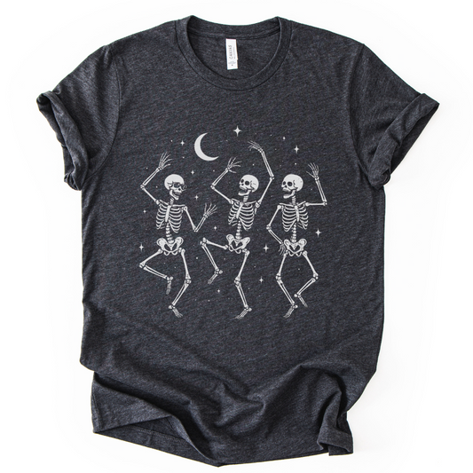 Midnight Bones & Boogie- Bella Canvas Super Soft Fitted T Shirt