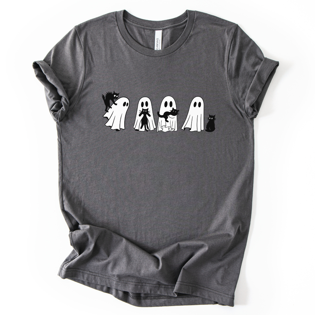Scaredy Cats- Bella Canvas Super Soft Fitted T Shirt
