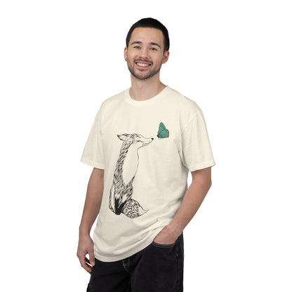 Fox & Butterfly - Comfort Colors Relaxed Fit Premium T Shirt