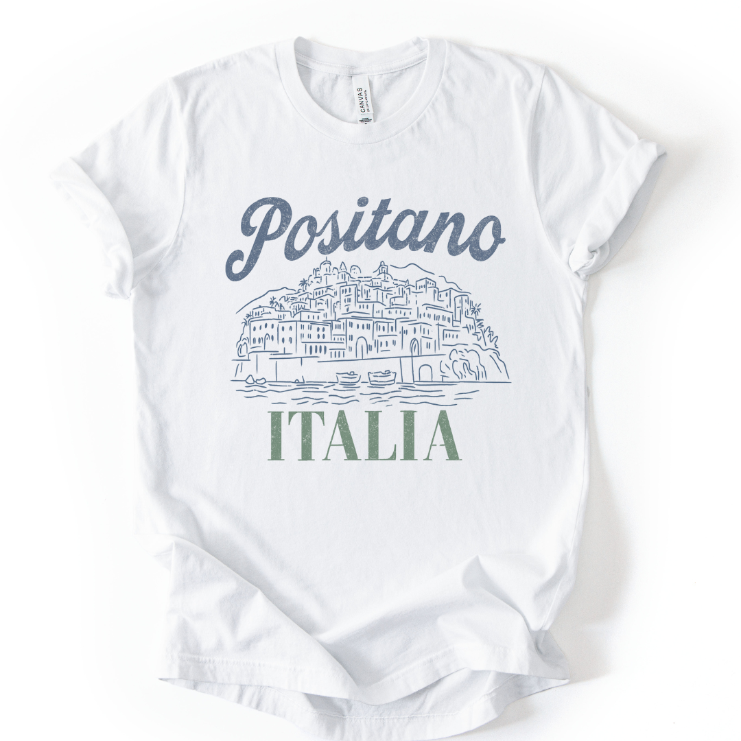 Positano - Bella Canvas Super Soft Fitted T Shirt