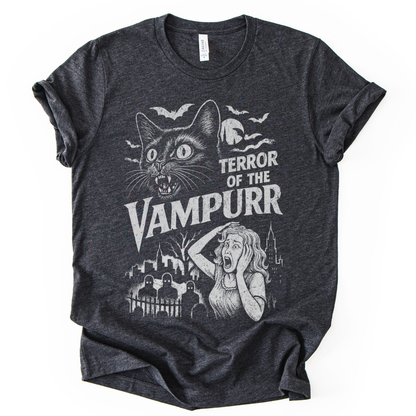 Terror Of The Vampurr - Bella Canvas Super Soft Fitted T Shirt