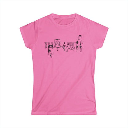 Cats - Women's Softstyle Tee