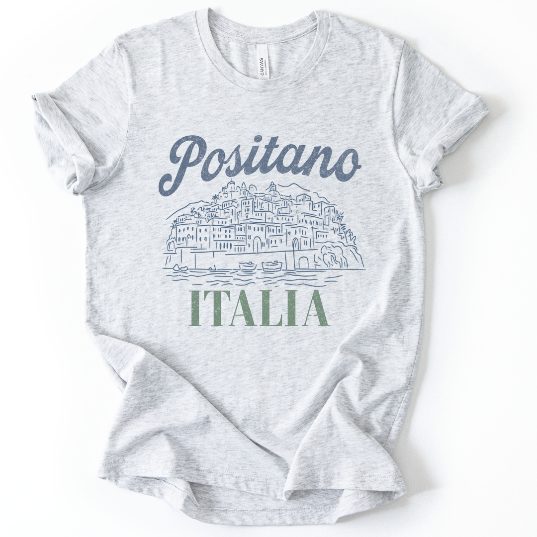 Positano - Bella Canvas Super Soft Fitted T Shirt