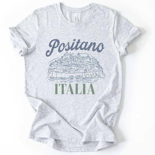 Positano - Bella Canvas Super Soft Fitted T Shirt