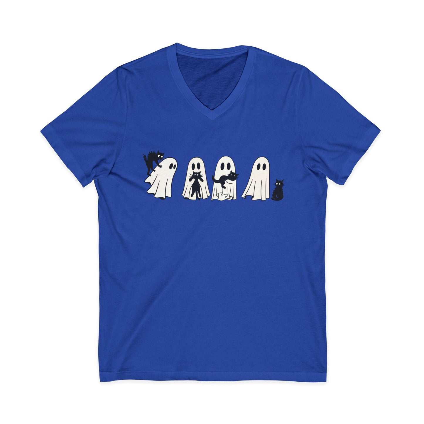 Scaredy Cats - Short Sleeve V Neck