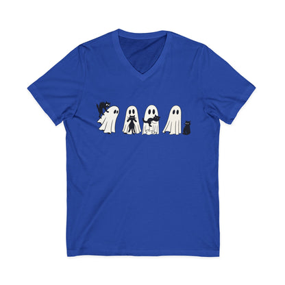 Scaredy Cats - Short Sleeve V Neck