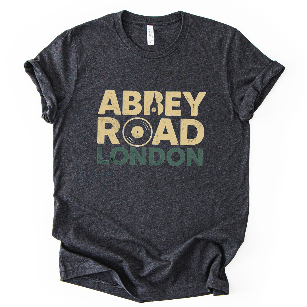Abbey Road London - Bella Canvas Super Soft Fitted T Shirt