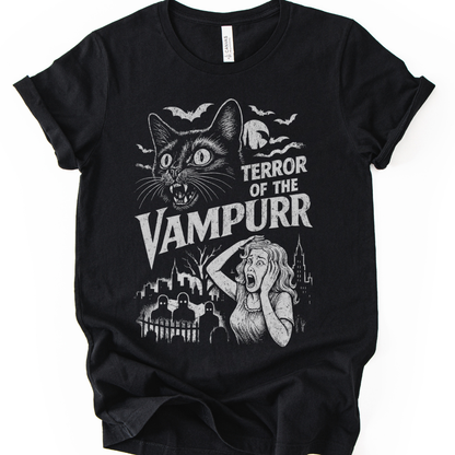 Terror Of The Vampurr - Bella Canvas Super Soft Fitted T Shirt