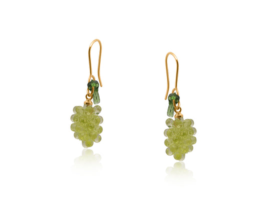 Dionysus Bunch Of Grapes Dangle Earrings