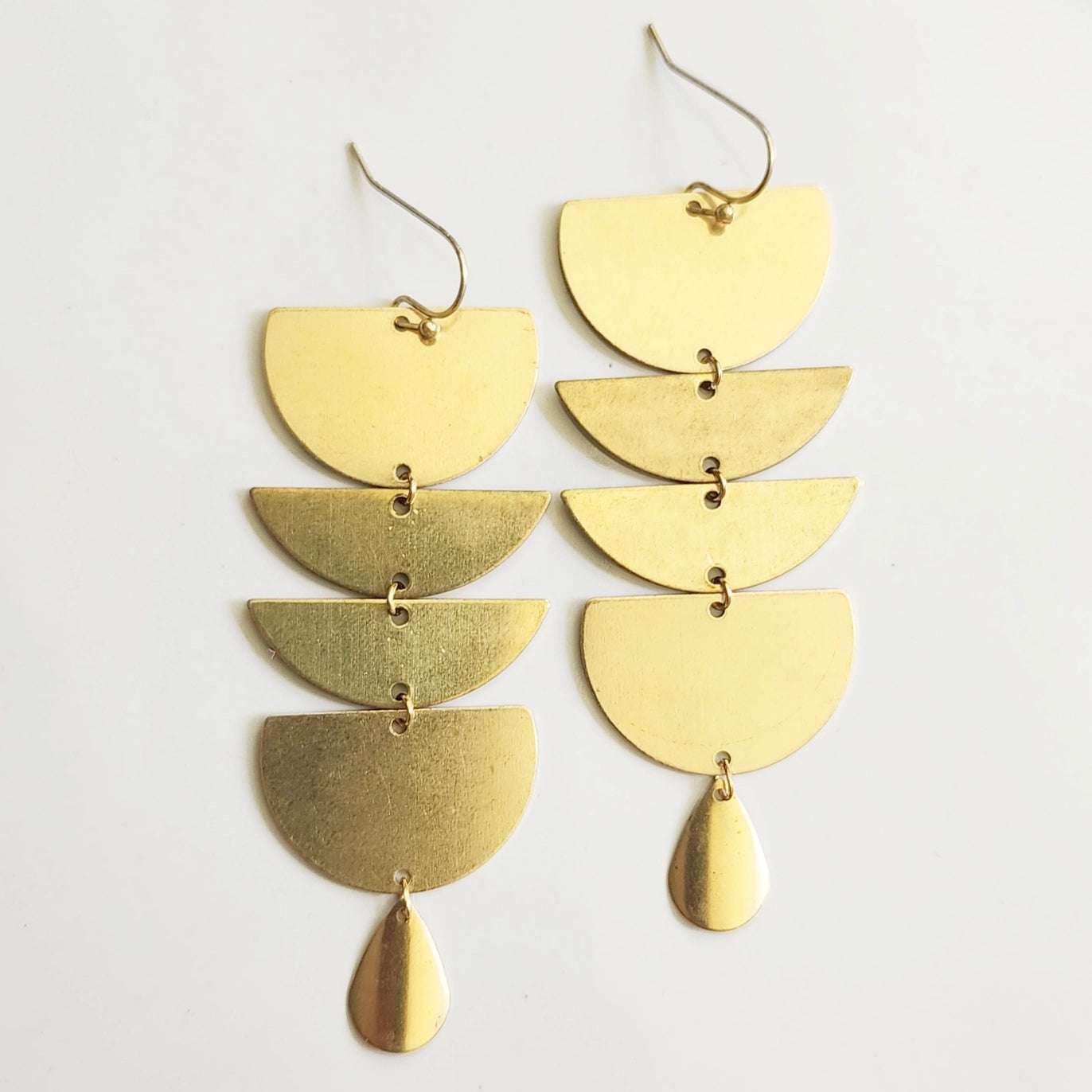 Turtle Shell Statement Earrings Gifted To Joanna Gaines