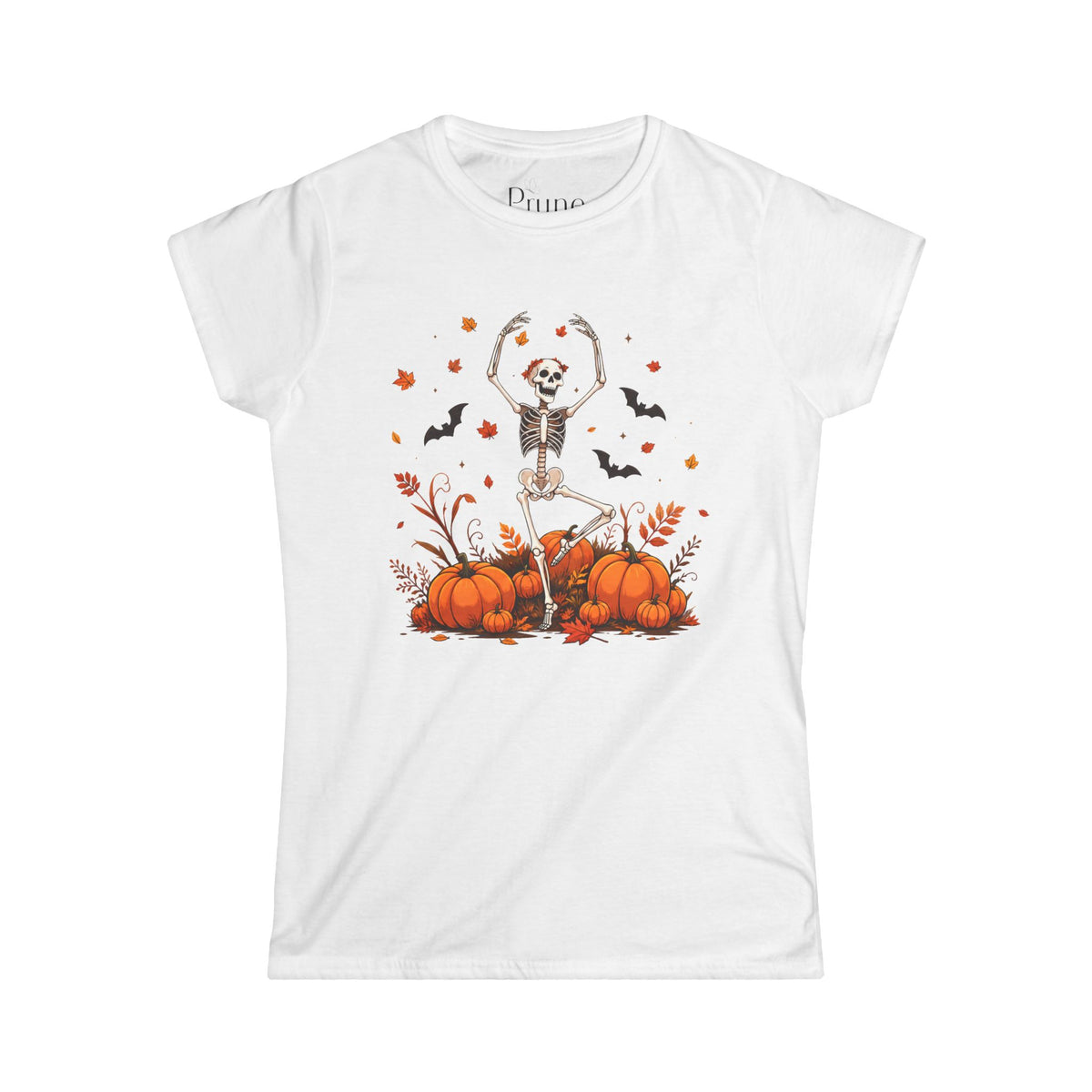 Dancing in the Pumpkin Patch - Women's Cut Fitted Tee