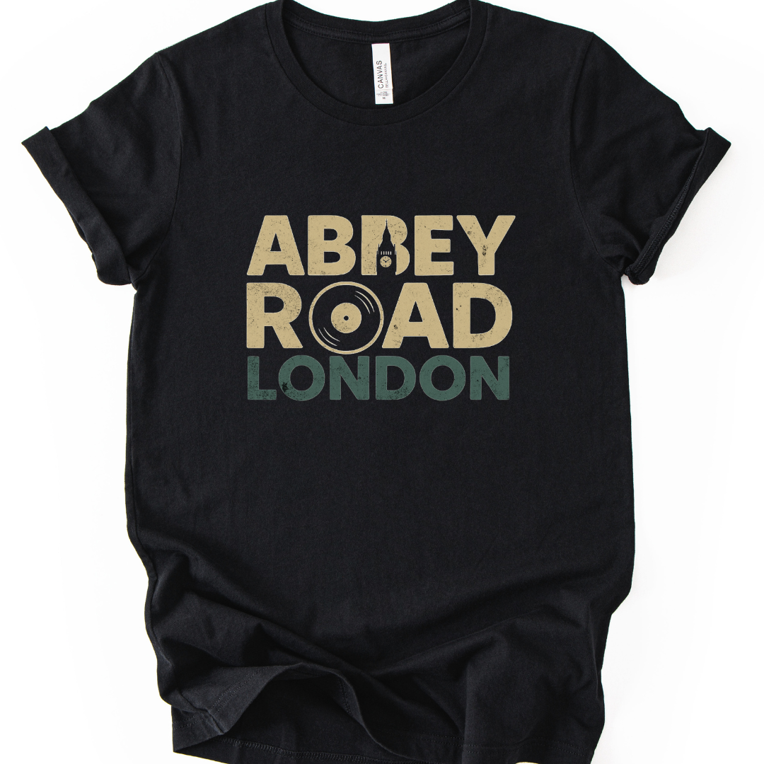 Abbey Road London - Bella Canvas Super Soft Fitted T Shirt
