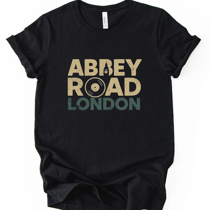 Abbey Road London - Bella Canvas Super Soft Fitted T Shirt