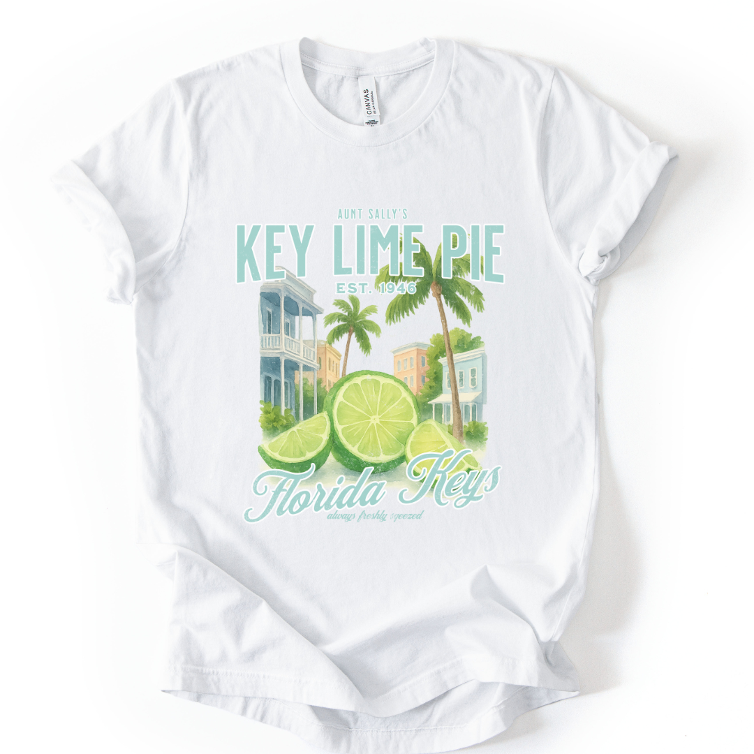Aunt Sally's Key Lime Pie - Bella Canvas Super Soft Standard Fit T Shirt