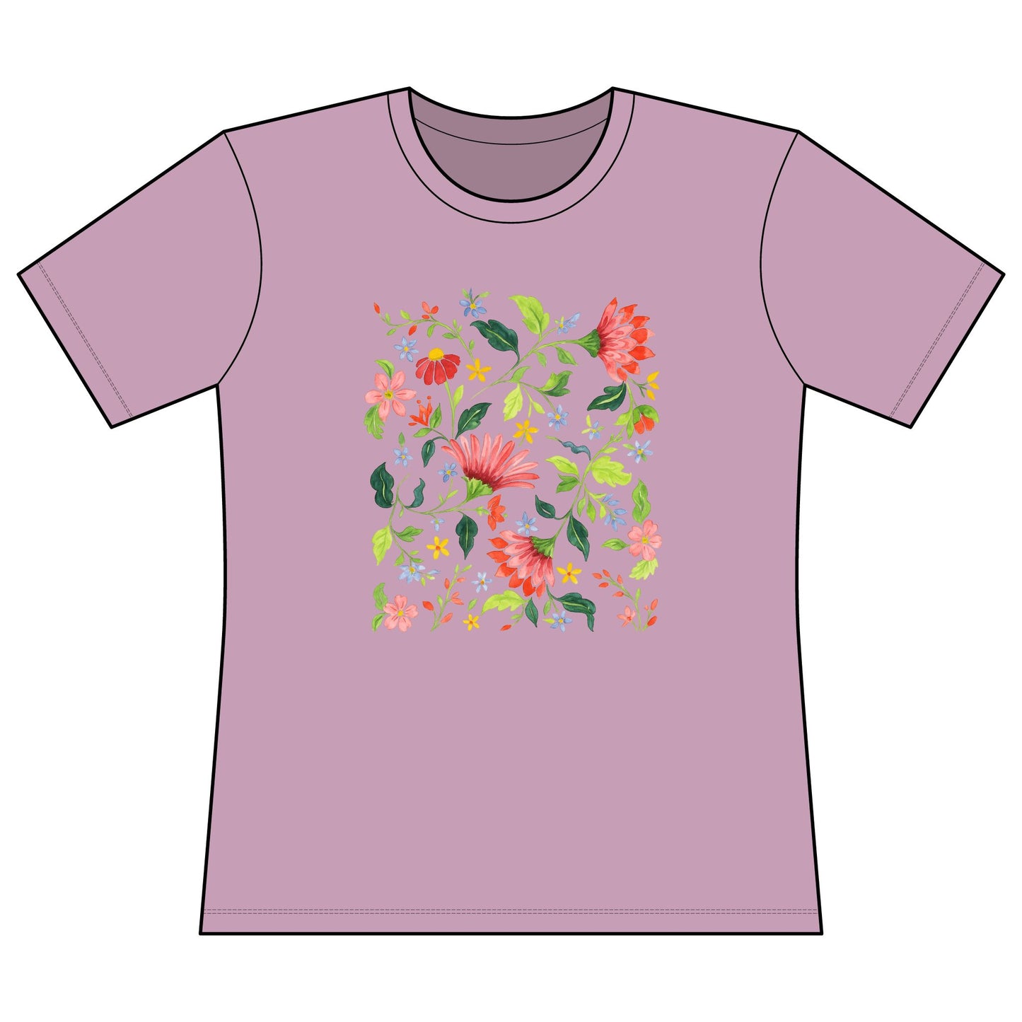 Botanical Bliss - Super Soft Women's Cut
