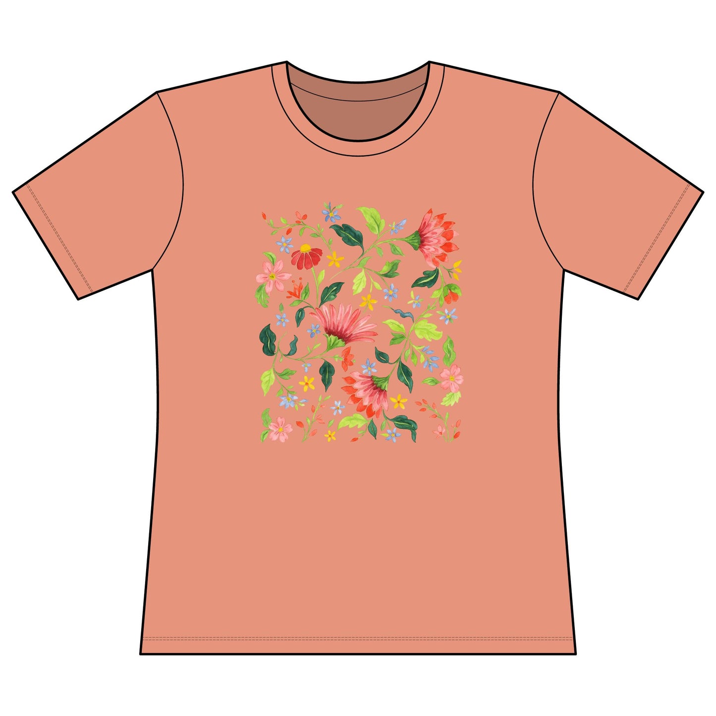 Botanical Bliss - Super Soft Women's Cut