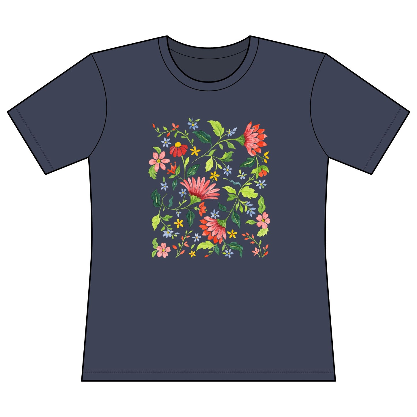 Botanical Bliss - Super Soft Women's Cut