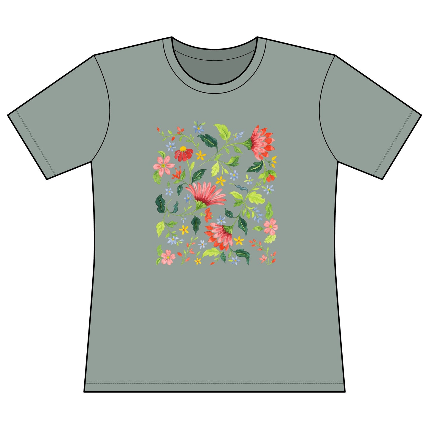 Botanical Bliss - Super Soft Women's Cut