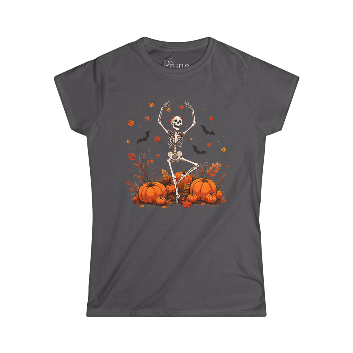 Dancing in the Pumpkin Patch - Women's Cut Fitted Tee