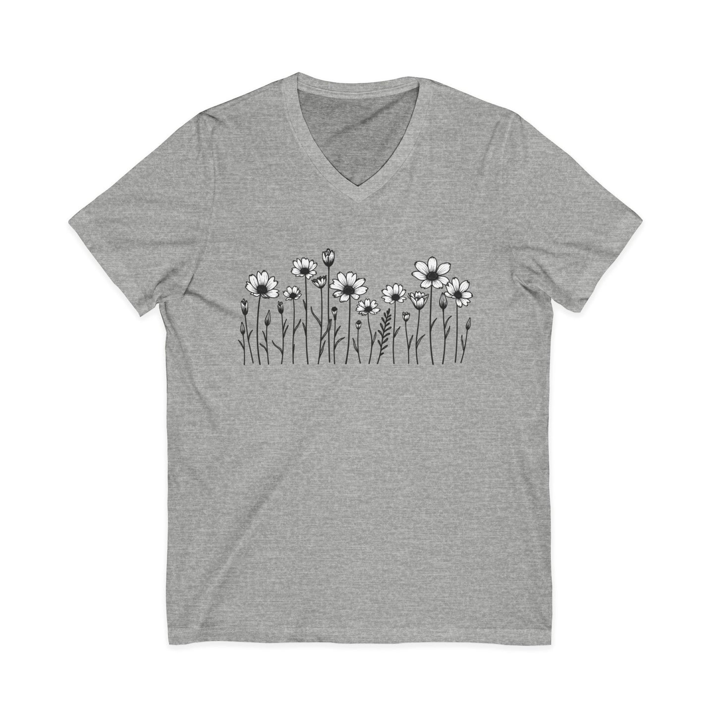 Daisy Chain - Short Sleeve V Neck